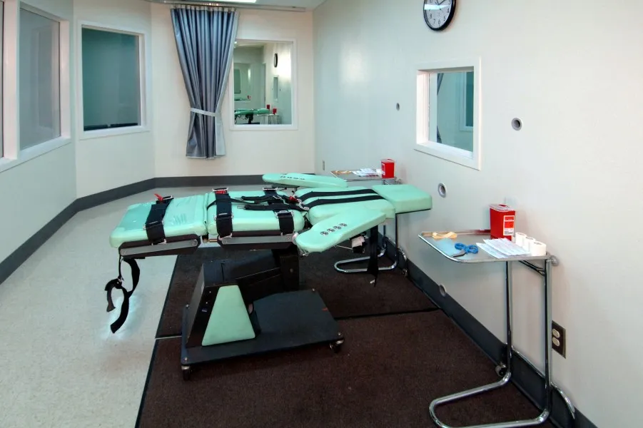 The lethal injection room at California's San Quentin State Prison.?w=200&h=150